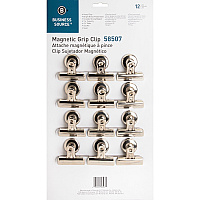 Business Source Magnetic Grip Clips Pack (BSN58507)