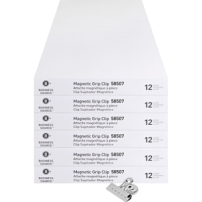 Business Source Magnetic Grip Clips Pack (BSN58507BD)