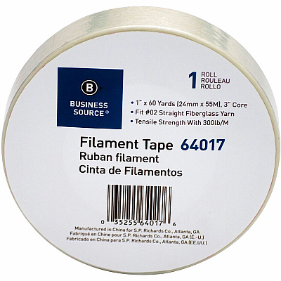 Business Source Heavy-duty Filament Tape (BSN64017)