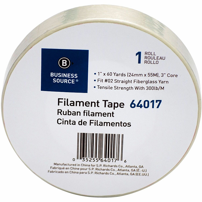 Business Source Heavy-duty Filament Tape (BSN64017)