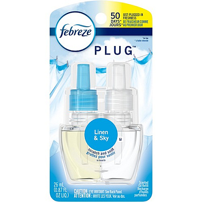 Febreze Linen/Sky Airfreshener Plug Refill (74901) (PGC74901EA)