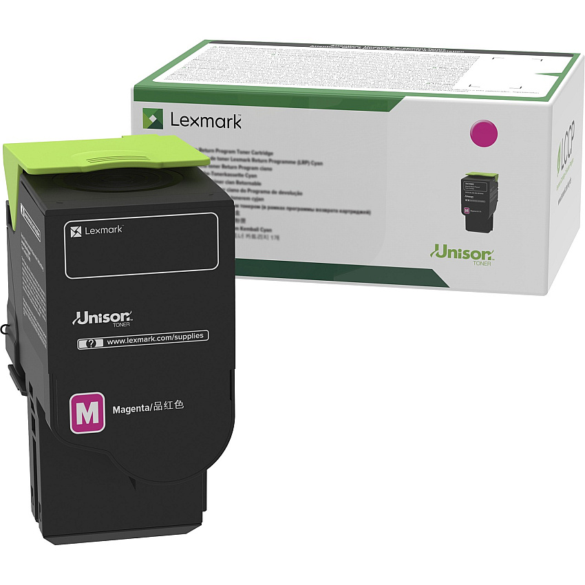 Lexmark Unison Original Standard Yield Laser Toner Cartridge - Magenta - 1 Each (LEX78C10M0)