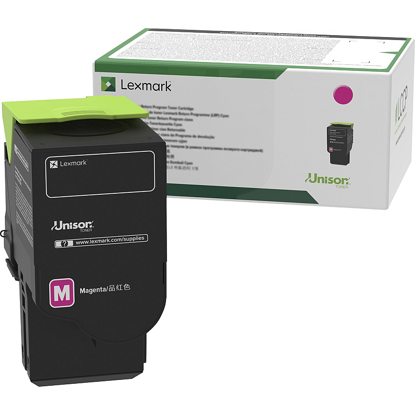 Lexmark Unison Original Ultra High Yield Laser Toner Cartridge - Magenta - 1 Each (LEX78C1UM0)