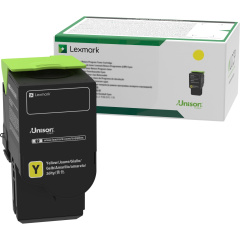Lexmark Unison Original Ultra High Yield Laser Toner Cartridge - Yellow - 1 Each (78C1UY0)