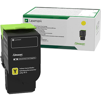 Lexmark Unison Original Ultra High Yield Laser Toner Cartridge - Yellow - 1 Each (LEX78C1UY0)