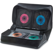 Verbatim CD/DVD Storage Wallet ­128 ct. Black (70106)