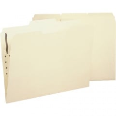 Business Source 1/3 Tab Cut Letter Recycled Fastener Folder (17212)