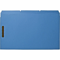 Business Source 1/3 Tab Cut Legal Recycled Fastener Folder (BSN17219)