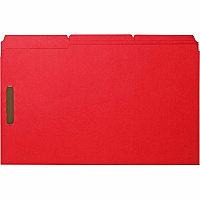 Business Source 1/3 Tab Cut Legal Recycled Fastener Folder (BSN17221)