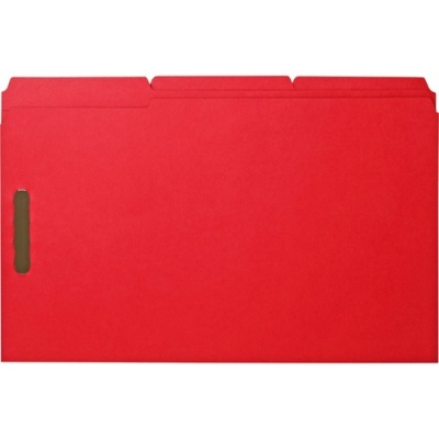 Business Source 1/3 Tab Cut Legal Recycled Fastener Folder (17221)