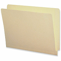 Business Source Straight Tab Cut Letter Recycled End Tab File Folder (BSN17239)