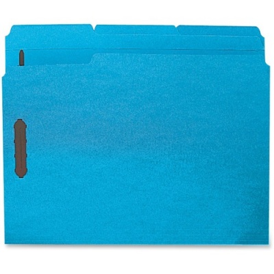 Business Source 1/3 Tab Cut Letter Recycled Fastener Folder (17267)