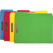Business Source 1/3 Tab Cut Letter Recycled Fastener Folder (17571)