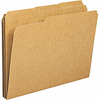 Business Source 1/3 Tab Cut Letter Recycled Classification Folder (BSN20890)