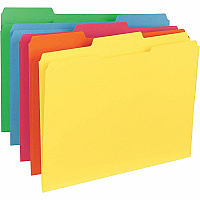 Business Source 1/3 Tab Cut Letter Recycled Classification Folder (BSN21274)