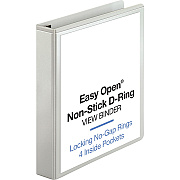 Business Source Locking D-Ring View Binder (BSN26957)