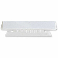 Business Source Plastic Clear Tabs (BSN43T)