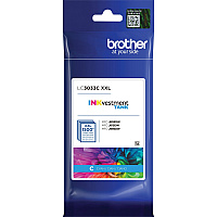 Brother Genuine LC3033C Single Pack Super High-yield Cyan INKvestment Tank Ink Cartridge