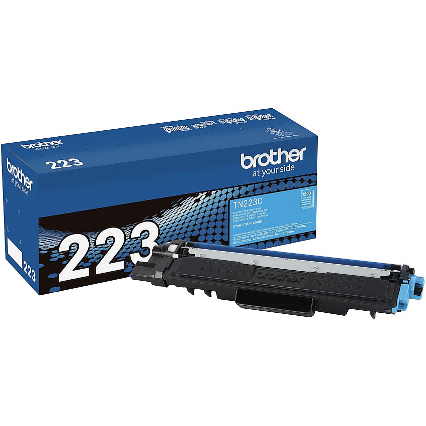 Brother Genuine TN-223C Standard Yield Cyan Toner Cartridge