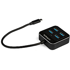 StarTech 4 Port Usb C Hub 10gbps - 4x Usb Type-a (HB31C4AB)
