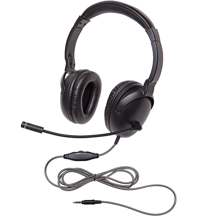 Califone 1017MT USB NeoTech Plus Headset With Calituff Braided Cord And Volume Control
