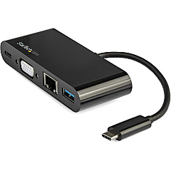StarTech Usb C Multiport Adapter Vga/pd/usb-a/gbe (DKT30CVAGPD)