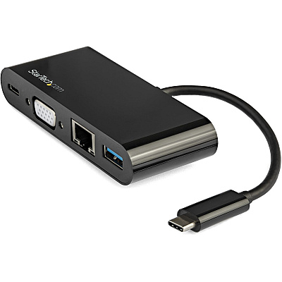 StarTech Usb C Multiport Adapter Vga/pd/usb-a/gbe (DKT30CVAGPD)