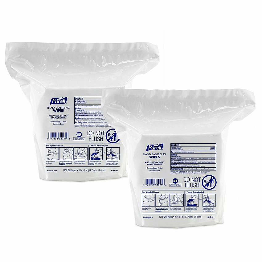 PURELL Hand Sanitizing Wipes Dispenser Refill (GOJ921702)