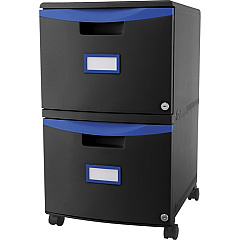 Storex 2-drawer Mobile File Cabinet (STX61314U01C)