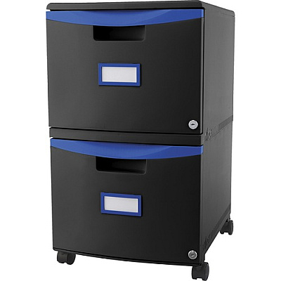 Storex 2-drawer Mobile File Cabinet (STX61314U01C)