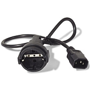APC Pwr Cord, 10a, 230v, C14 To Schuko Rec (AP9880)