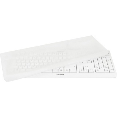 CHERRY WHITE EZCLEAN Wired Covered Cleanable Keyboard (EZN0800EU0)