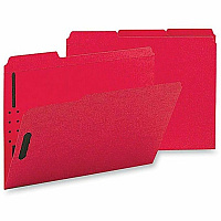 Business Source 1/3 Tab Cut Letter Recycled Fastener Folder (BSN17269)