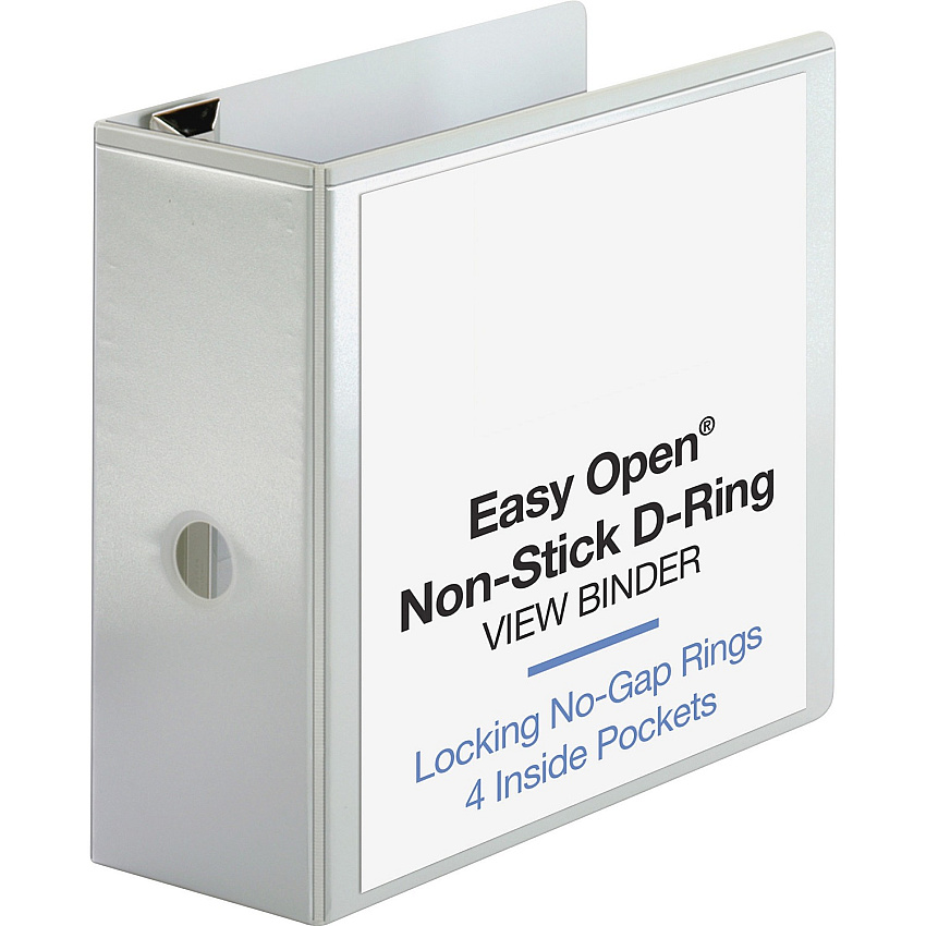 Business Source Locking D-Ring View Binder (BSN26965)