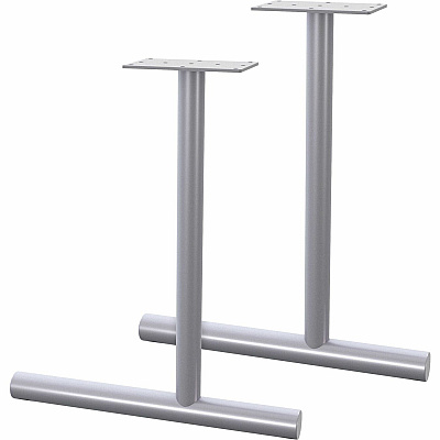 Lorell Training Table C-Leg Table Base with Glides (LLR61627)