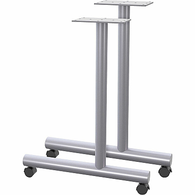 Lorell Training Table C-Leg Table Base with 2" Casters (LLR61628)