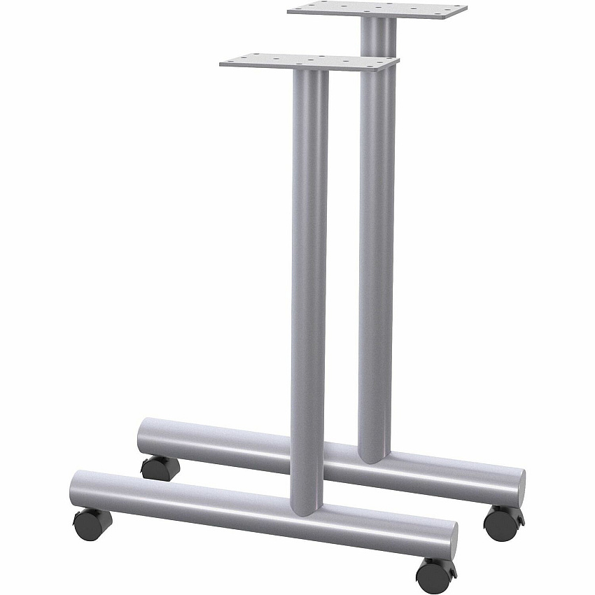 Lorell Training Table C-Leg Table Base with 2" Casters (LLR61628)