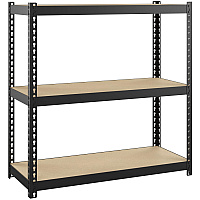 Lorell Narrow Riveted Shelving (LLR66962)