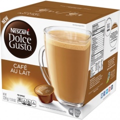 Nescafe Dolce Gusto Pod Cafe Au Lait Coffee (77321)