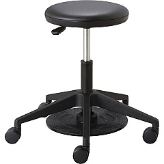 Safco Lab Stool with Foot Pedal (SAF3437BL)