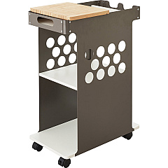 Safco Mini Rolling Storage Cart (SAF5209WH)