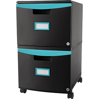 Storex 2-drawer Mobile File Cabinet (STX61315U01C)