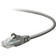 Belkin 1ft Cat5e Snagless Patch Cable Gray (A3L79101S)