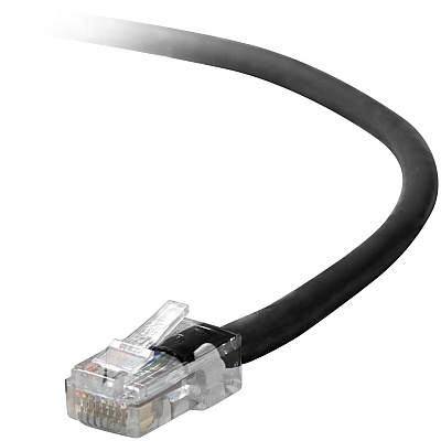 Belkin Patch Cable 2ft Black (A3L79102BLKS)
