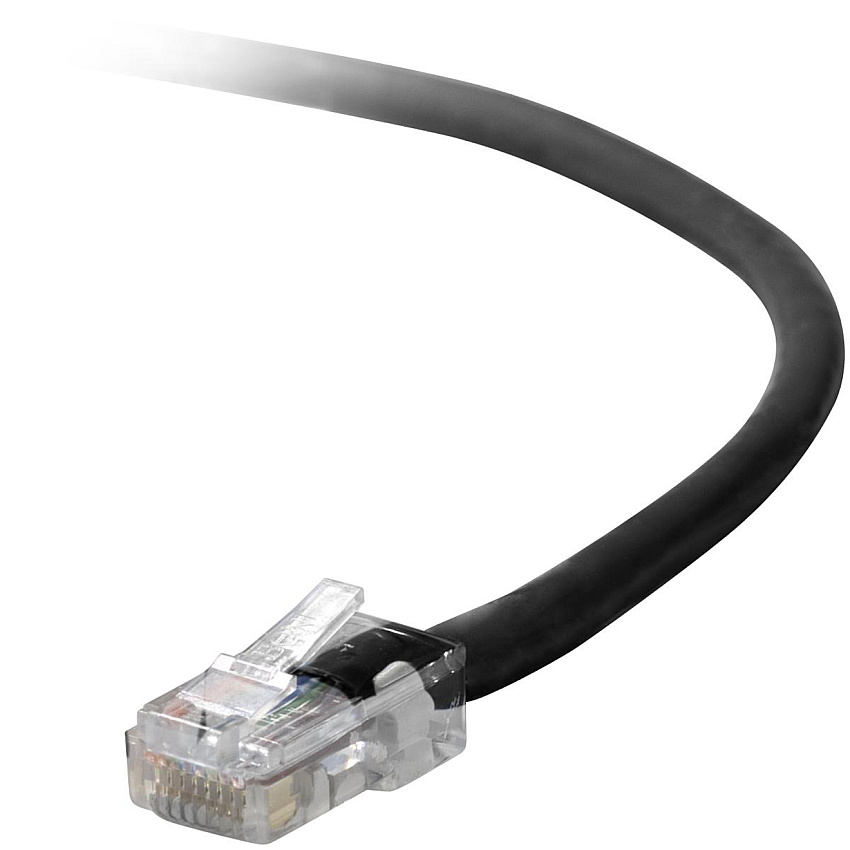 Belkin Patch Cable 2ft Black (A3L79102BLKS)