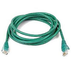 Belkin 2ft Cat5e Snagless Patch Cable Green (A3L79102GRNS)