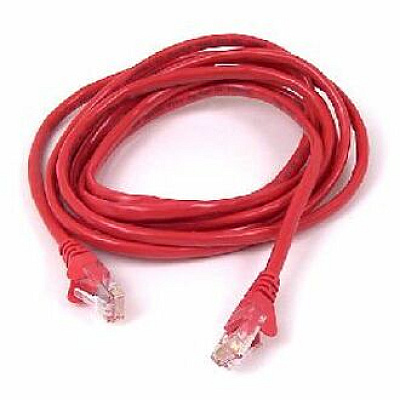 Belkin 35ft Cat5e Snagless Patch Cable Yellow (A3L79135REDS)