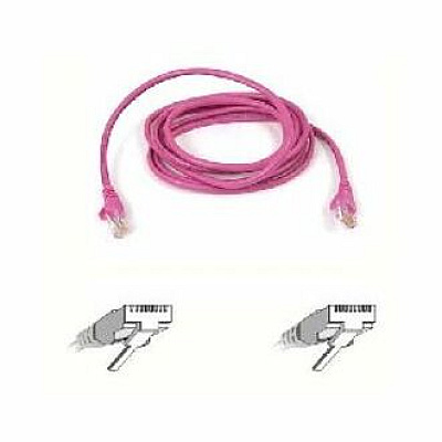 Belkin 5ft Cat5e Patch Cable Pink (A3L79105PNK)