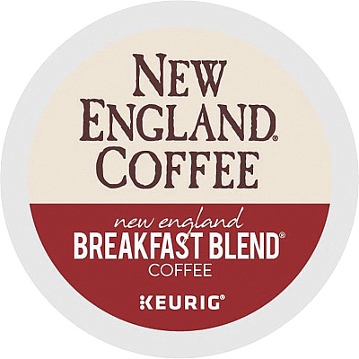 New England Coffee K-Cup Breakfast Blend Coffee (GMT0036)