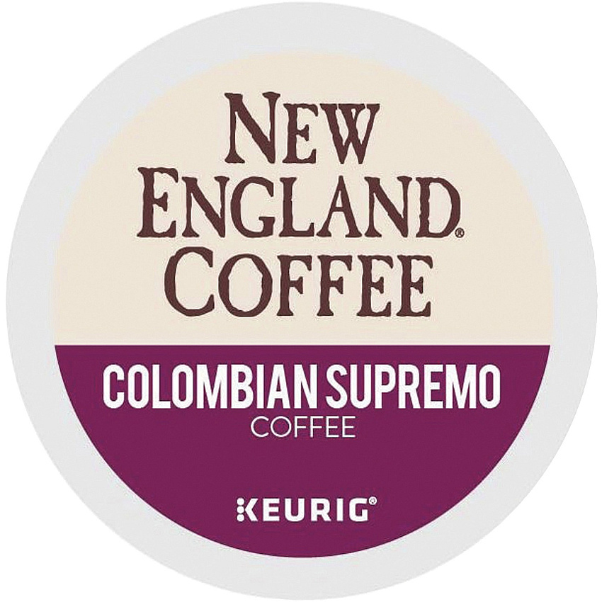 New England Coffee K-Cup Colombian Supremo Coffee (GMT0037)